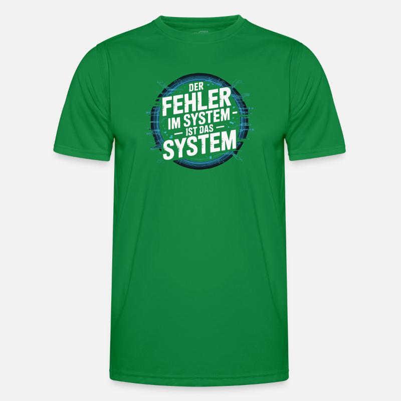 Der Fehler im System - liegt im System JA! T-shirt sport Homme