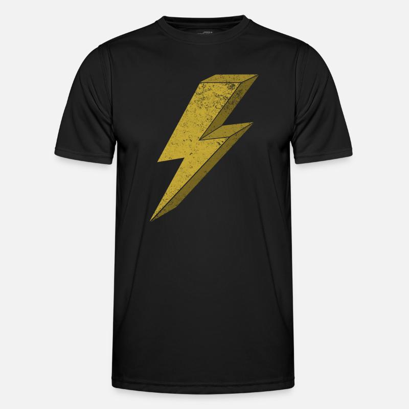 Flash dynamique en or 3D T-shirt sport Homme