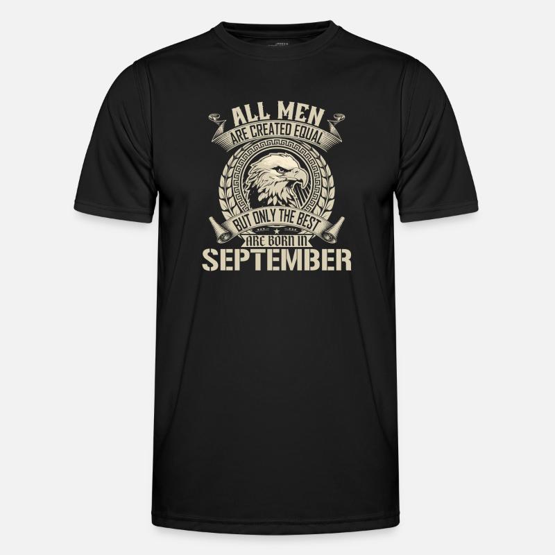 September Eagle Unity Design - Men's Functional T-Shirt - black