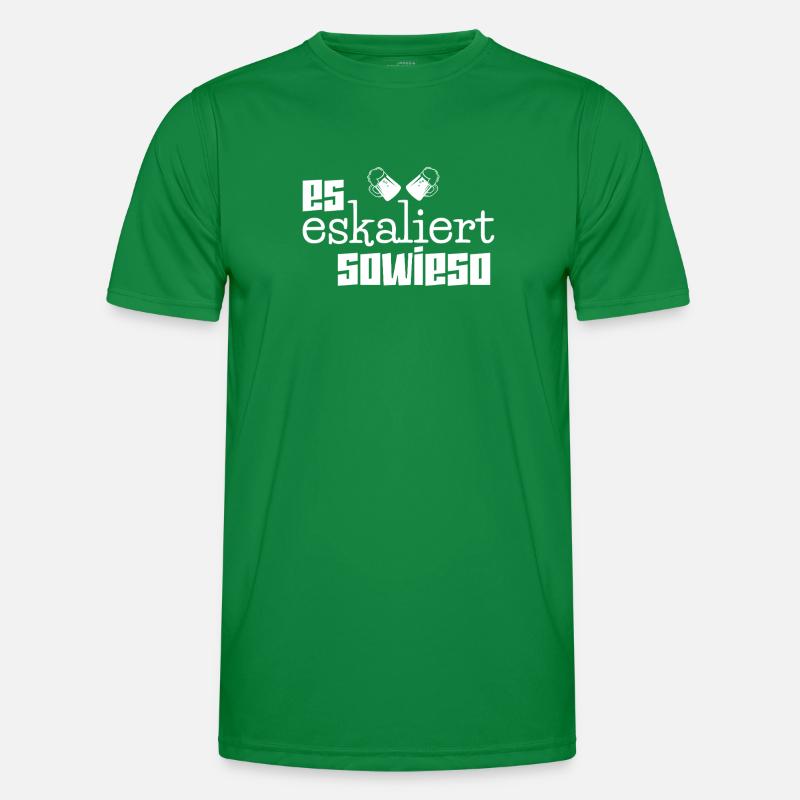 Dirndl Lederhosen Replacement Men's Functional T-Shirt