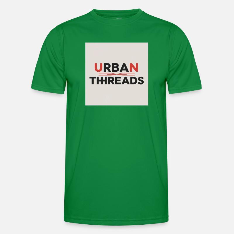 Impression du logo Urban Threads T-shirt sport Homme