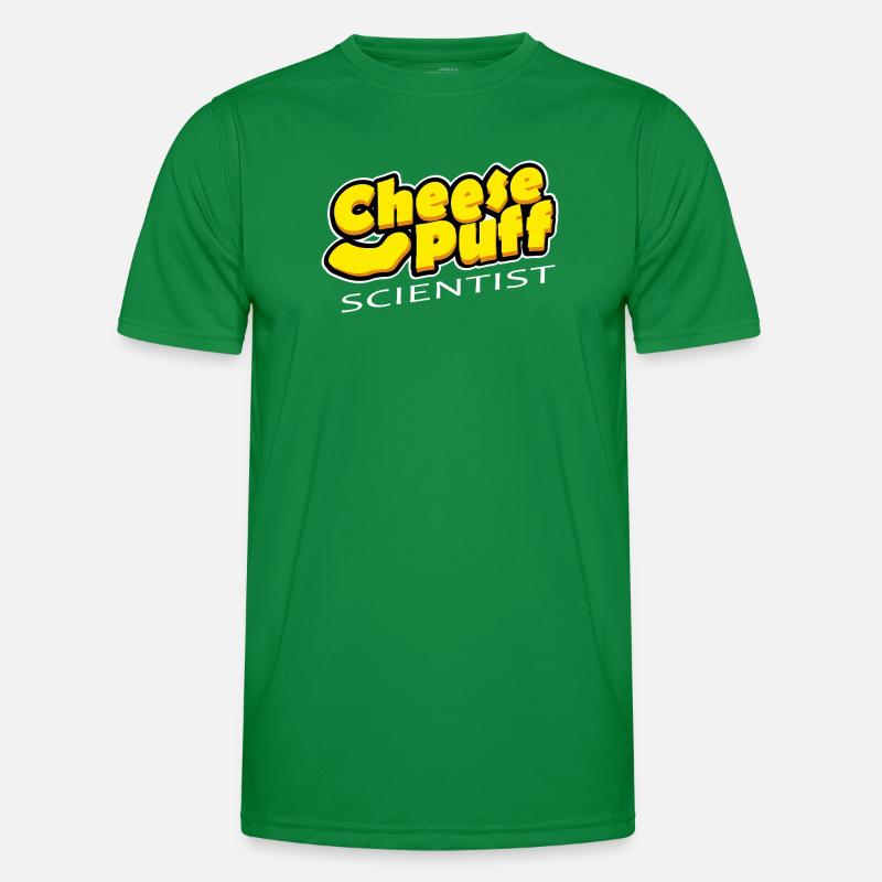 Cheese Puff Scientist Men's Functional T-Shirt