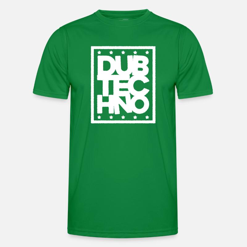 Dub Techno Light Edition Männer Funktions-T-Shirt