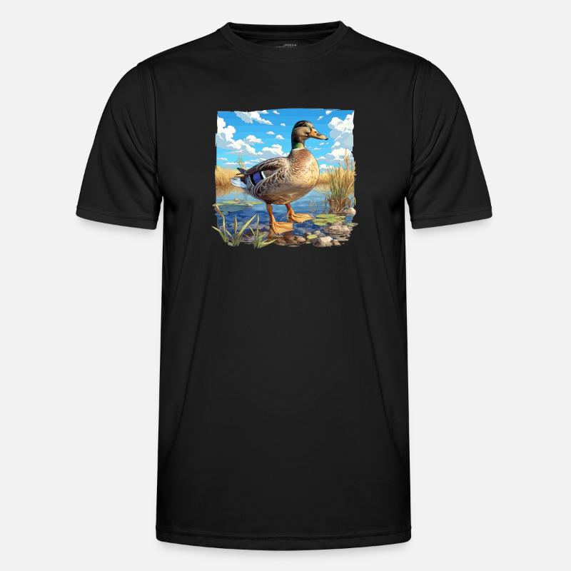 Ducks Duck - Men's Functional T-Shirt - black