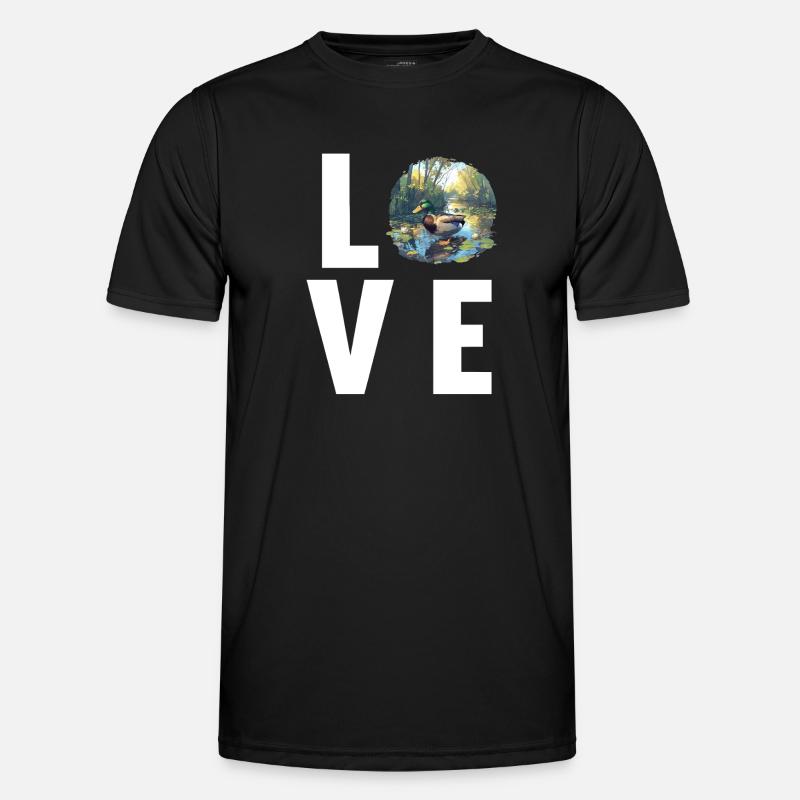 Ducks Duck - Men's Functional T-Shirt - black