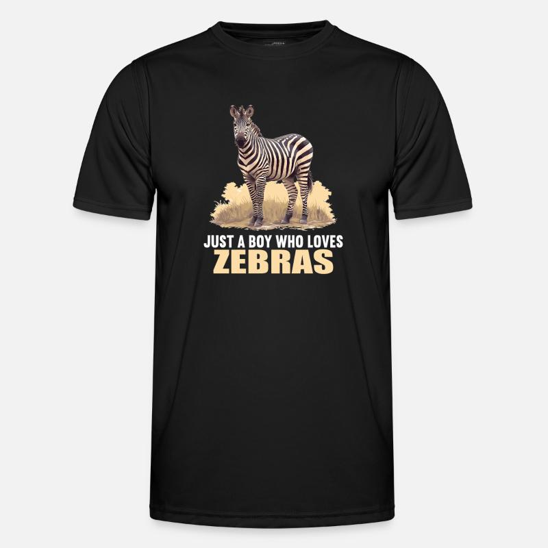 Zebras Zebra - Men's Functional T-Shirt - black