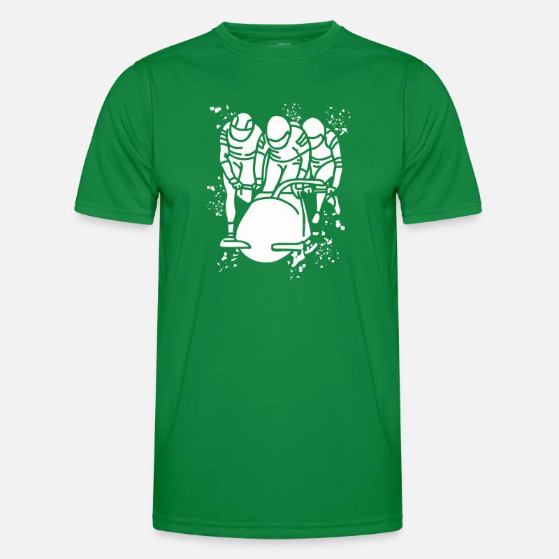 Bobsleigh Bobsleigh Four-man Bobsleigh Men's Functional T-Shirt