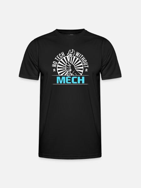 Mechanical Engineering Mechanical Engineer - Men's Functional T-Shirt - black