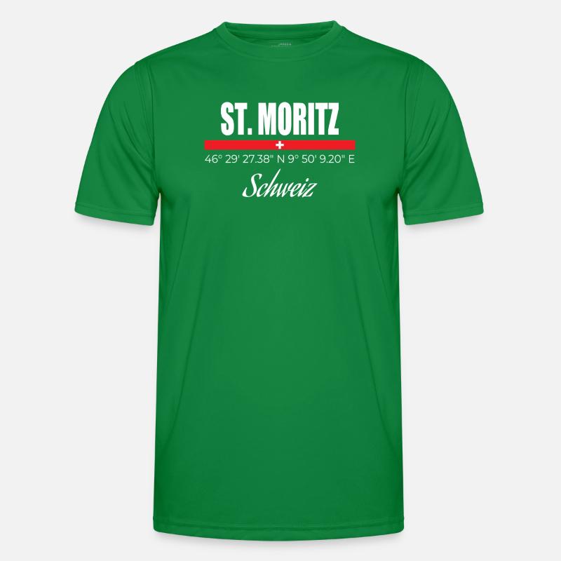 St. Moritz Männer Funktions-T-Shirt