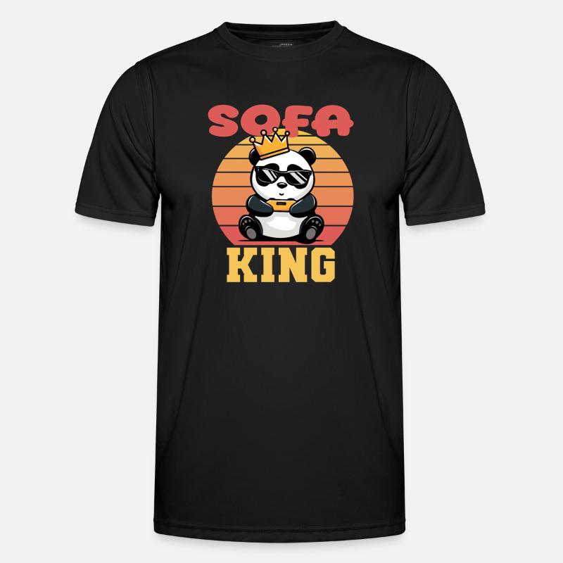 Gaming Sofa King Männer Funktions-T-Shirt