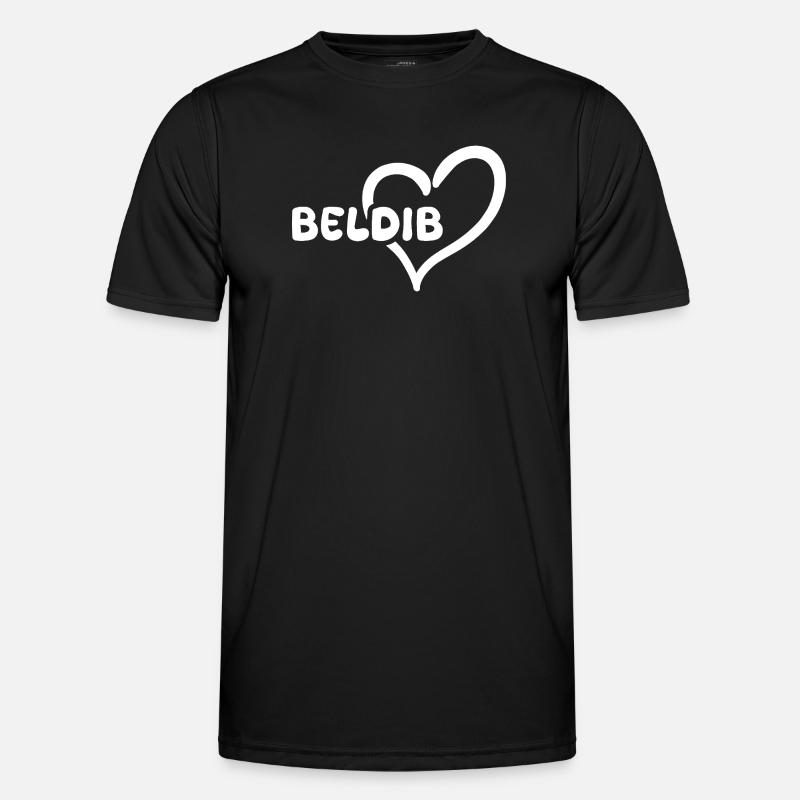 Beldib Beldib - Männer Funktions-T-Shirt - Schwarz