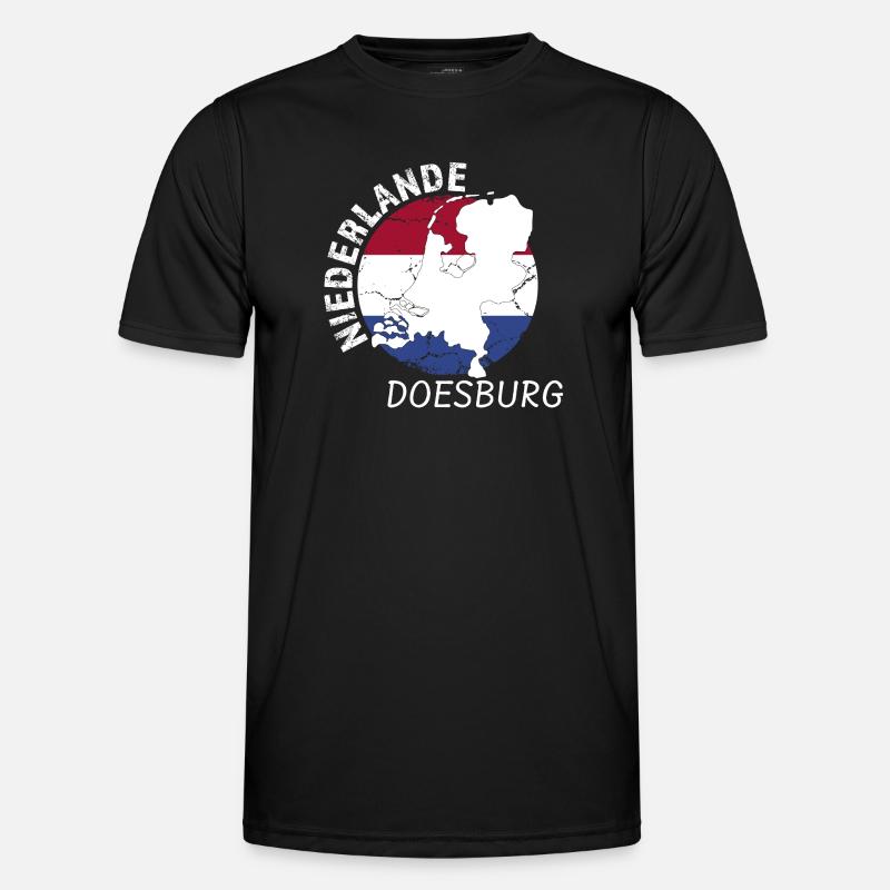 Doesburg - Men's Functional T-Shirt - black