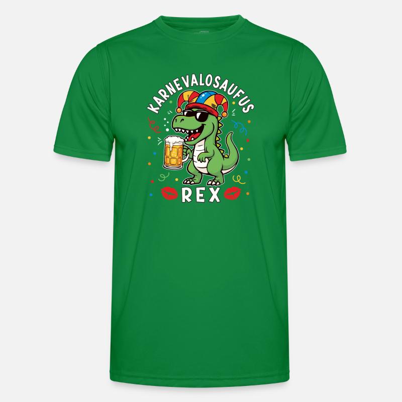 Karneval Karneval Sjovt Karneval Spree Rex Funktionsshirt til herrer