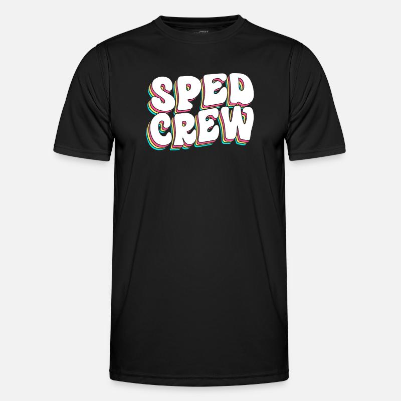 Sonderschule Lehrer Förderschule Pädagoge - Männer Funktions-T-Shirt - Schwarz