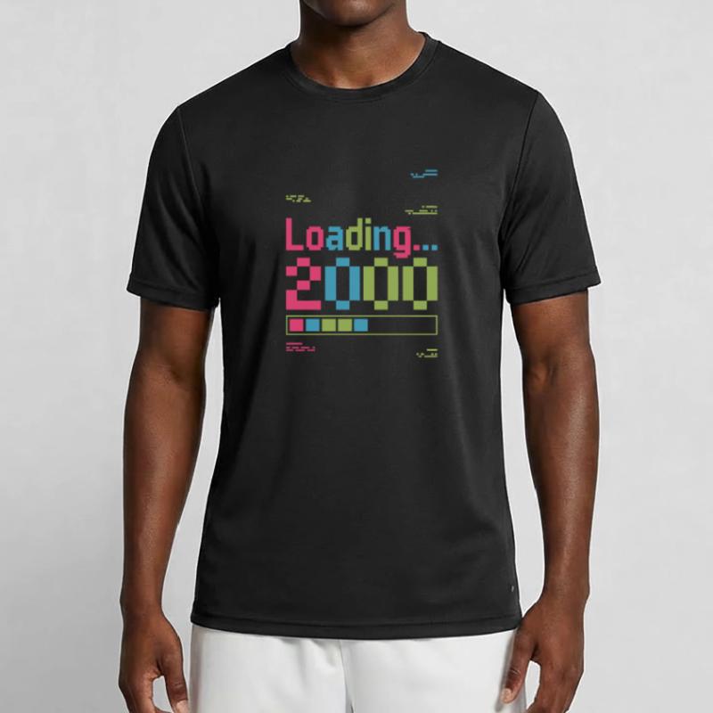 Loading 2000 pixel loading screen Men's Functional T-Shirt