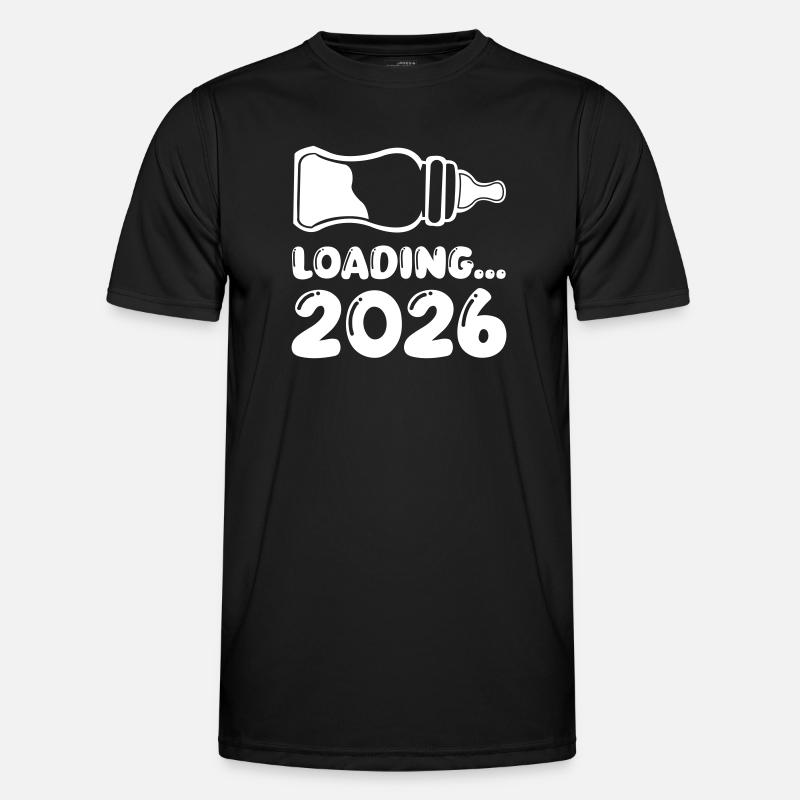 Loading 2026 Baby Bottle - Men's Functional T-Shirt - black