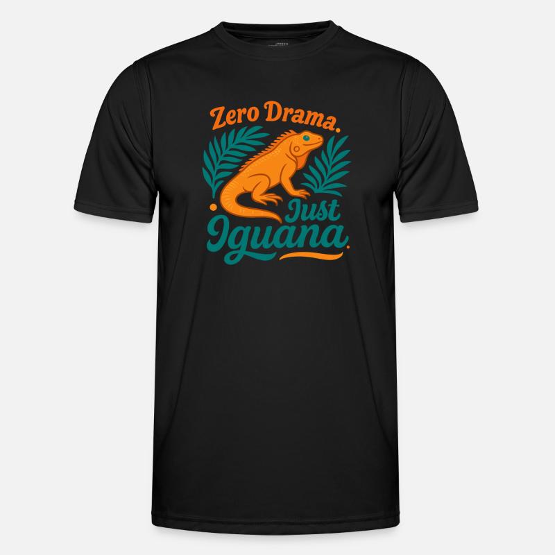 Zero Drama Iguana Men's Functional T-Shirt