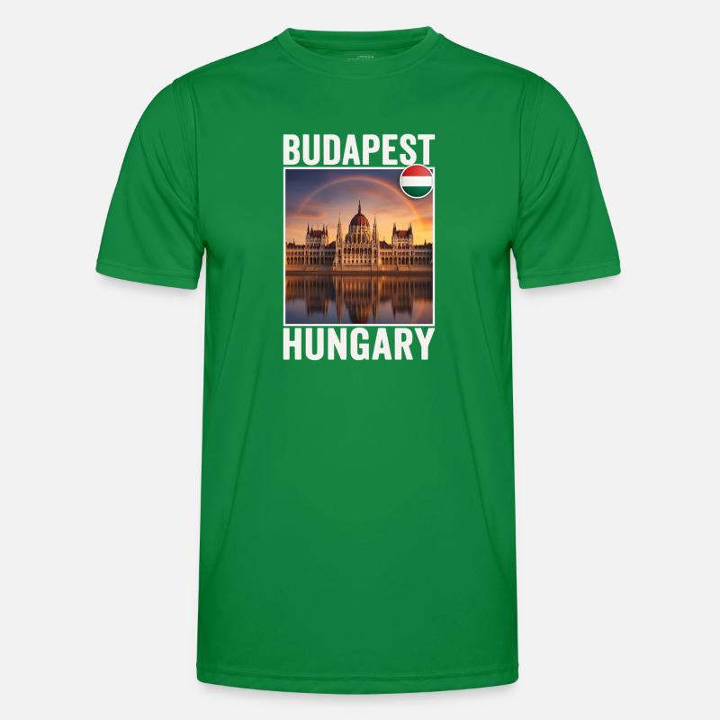 Budapest Männer Funktions-T-Shirt