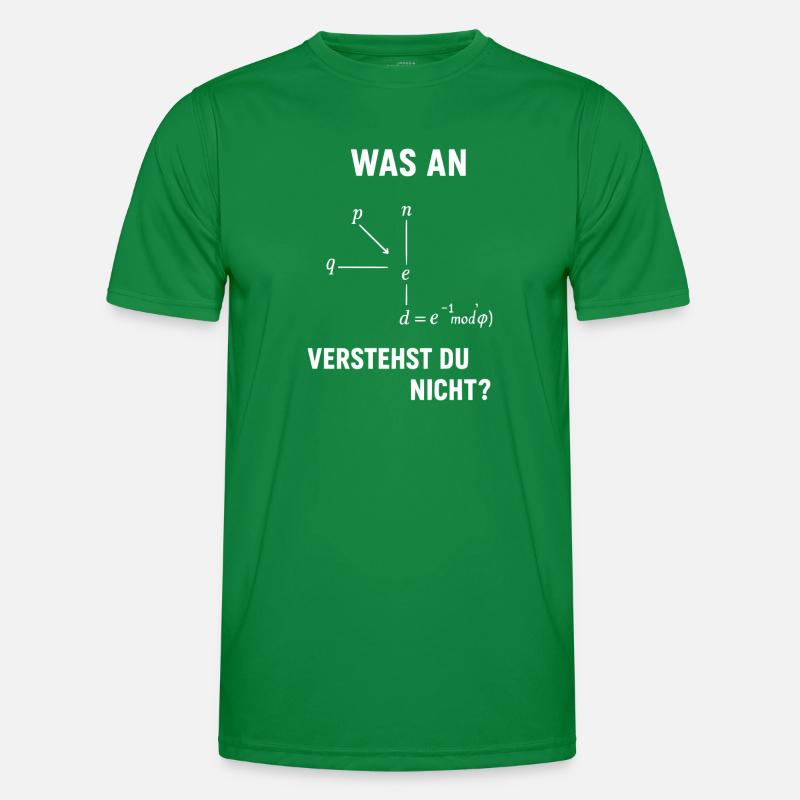 Informatik Informatiker Lustiges IT Geschenk  Männer Funktions-T-Shirt