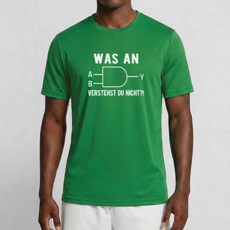 Computer Informatiker Nerd Programmierer Admin Ges Männer Funktions-T-Shirt