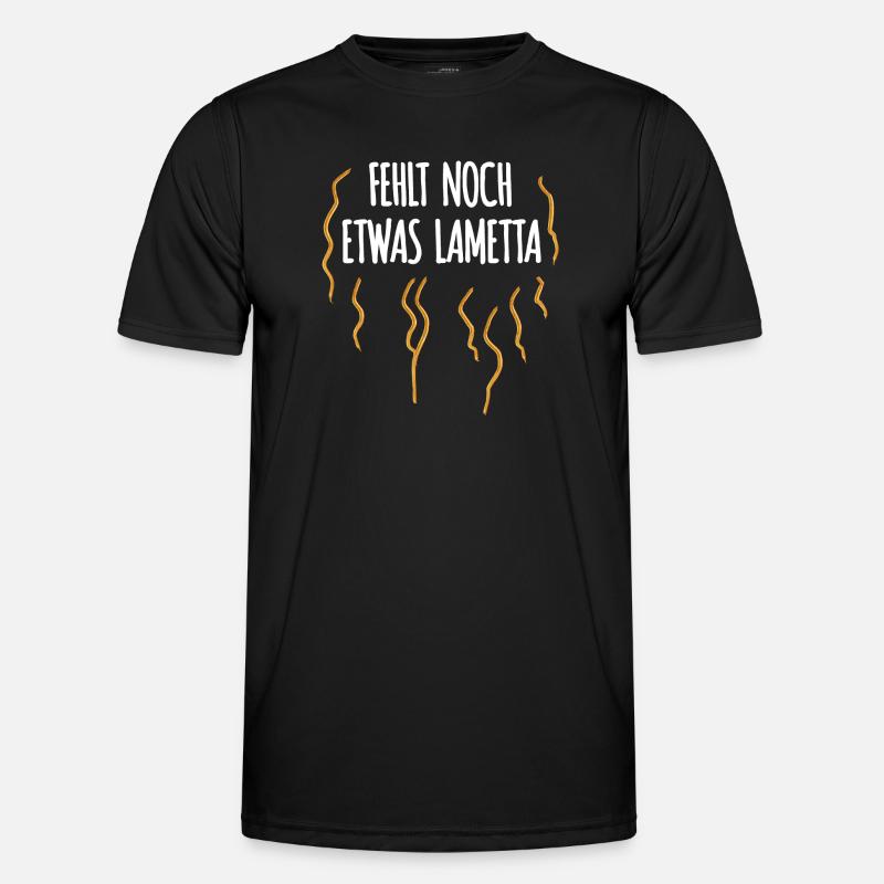 Still missing some tinsel - Men's Functional T-Shirt - black