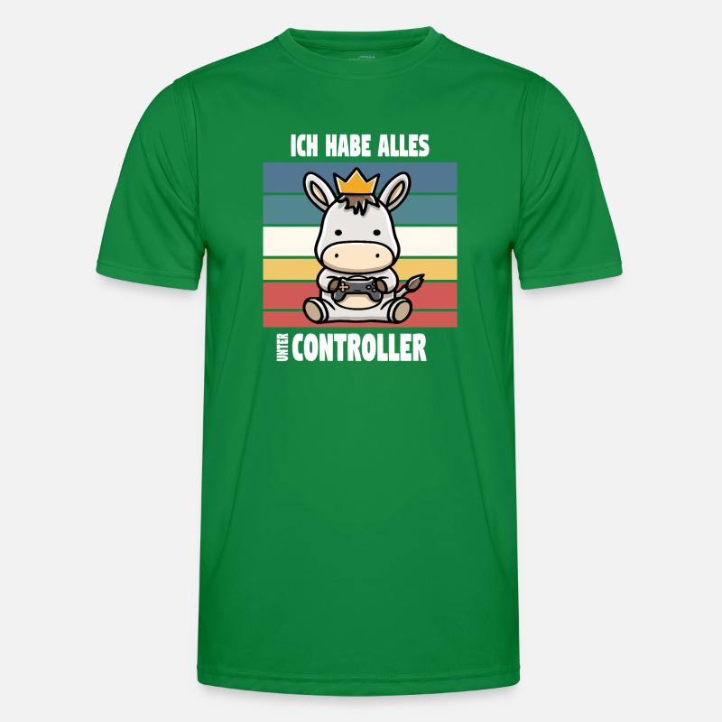 ich habe alles unter controller Männer Funktions-T-Shirt