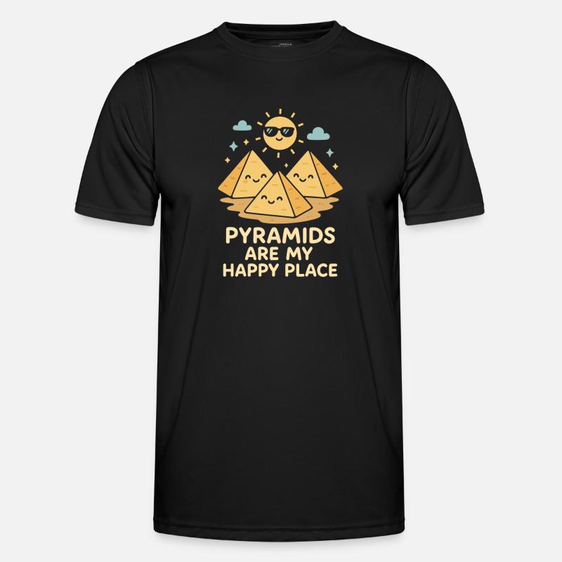 Pharaoh Archaeology in Ancient Egypt - Men's Functional T-Shirt - black