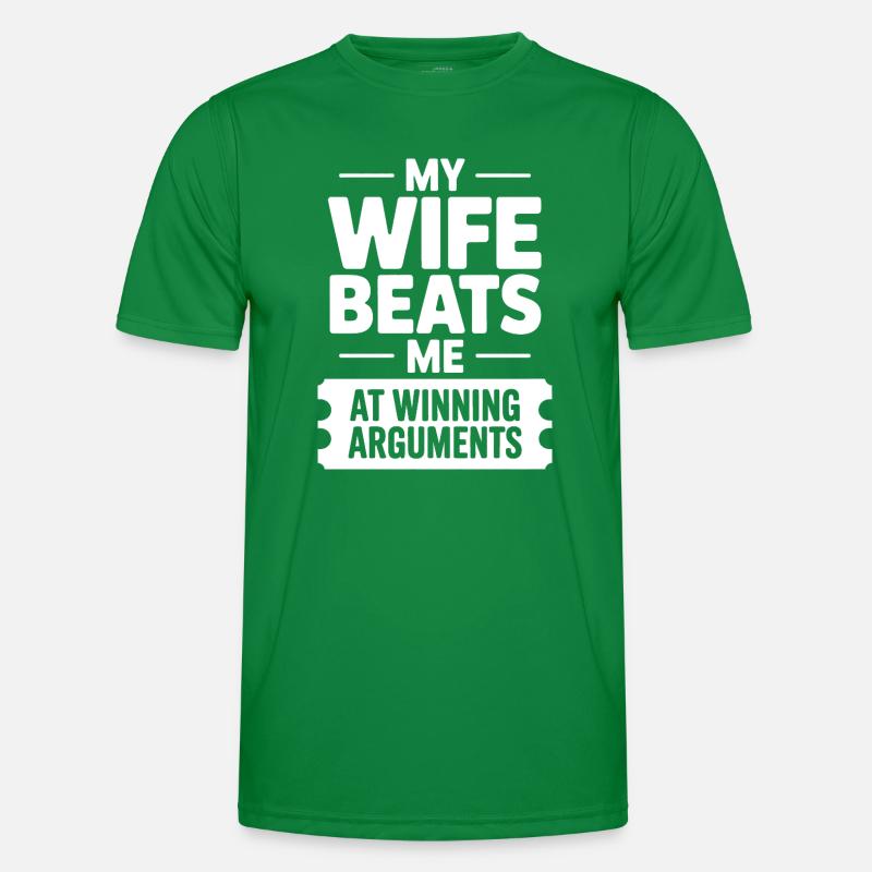 Witty Rivalry: Winning Arguments Men's Functional T-Shirt