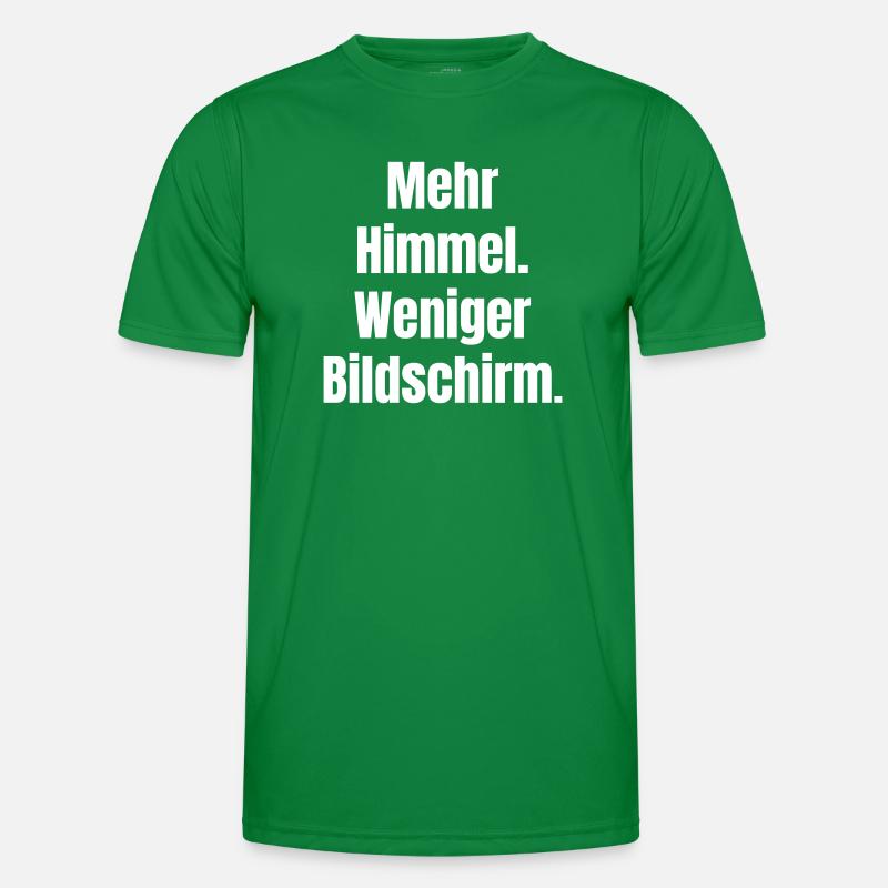 More sky, less screen Men's Functional T-Shirt