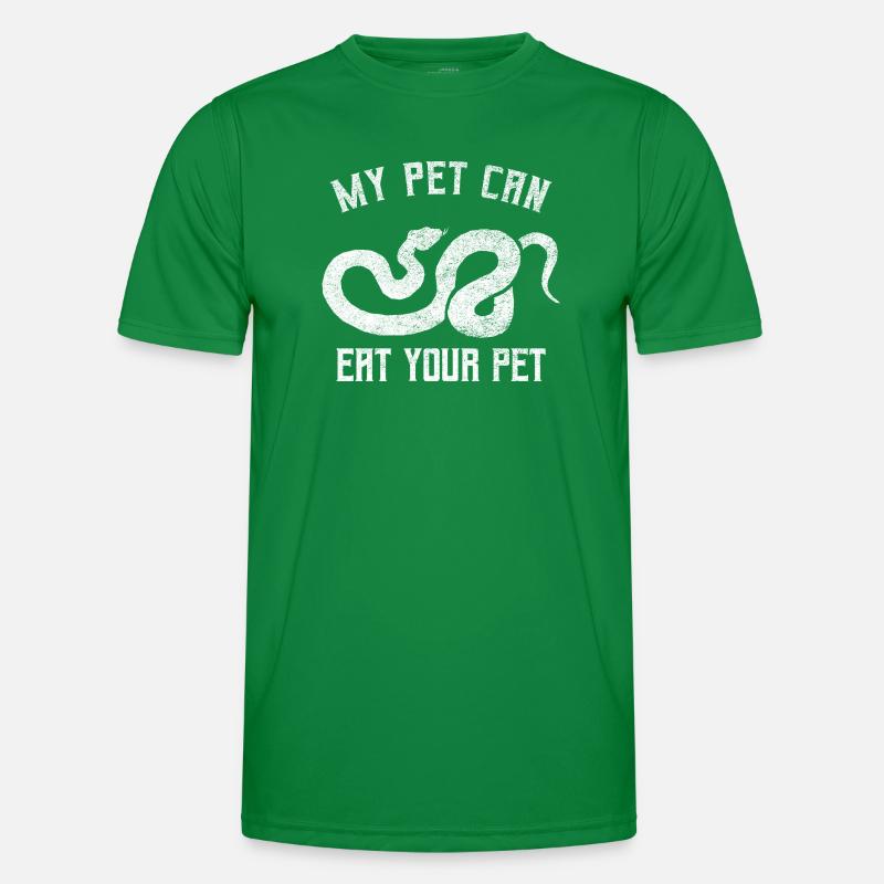 Snake Keeper Artwork Men's Functional T-Shirt