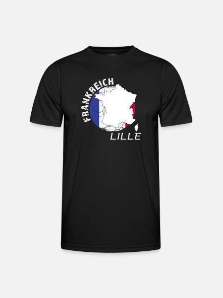 Lille - T-shirt sport Homme - noir