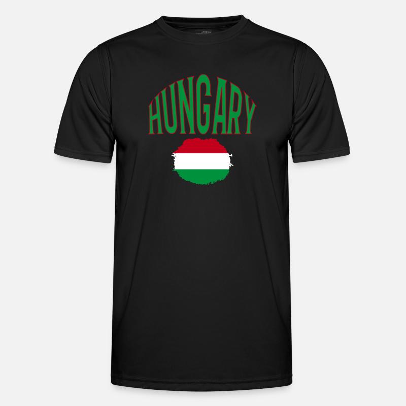 Hungary Männer Funktions-T-Shirt