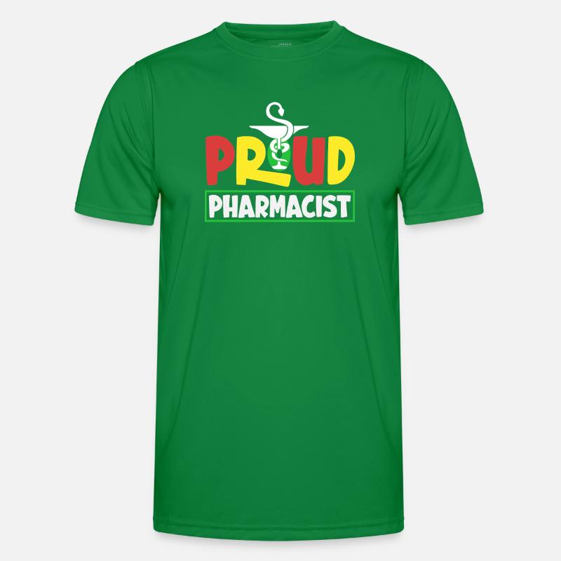 Pharmacist Pharmaceutical Technical Men's Functional T-Shirt