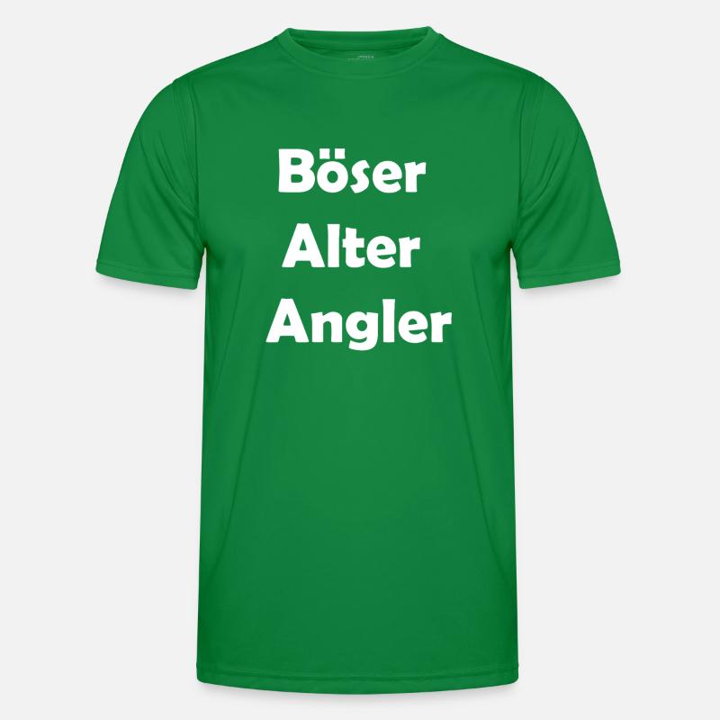 Bad Old Angler – Plot Print Men's Functional T-Shirt