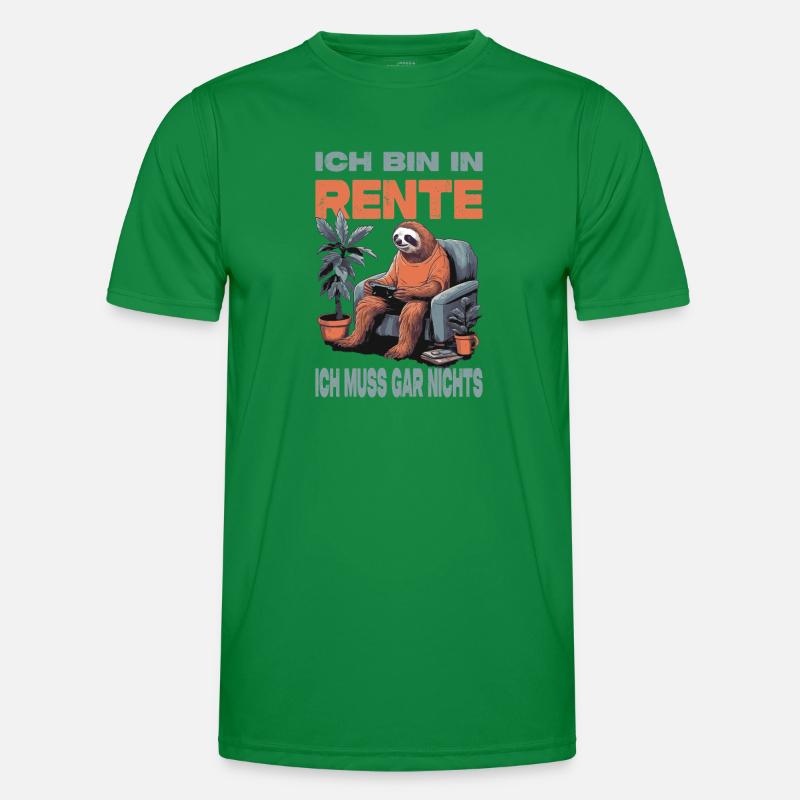 Rentner Ruhestand Geschenkidee Männer Funktions-T-Shirt