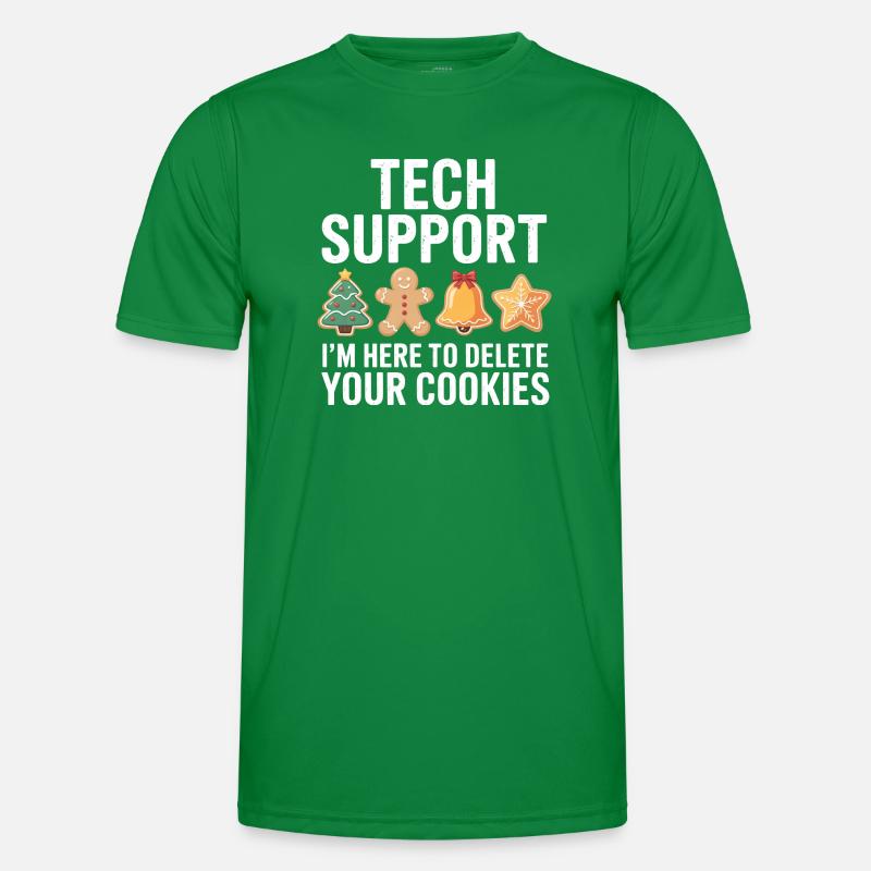 Tech Support Cookies Tee Männer Funktions-T-Shirt
