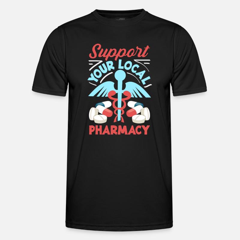 Pharmacist Pharmaceutical Technical - Men's Functional T-Shirt - black