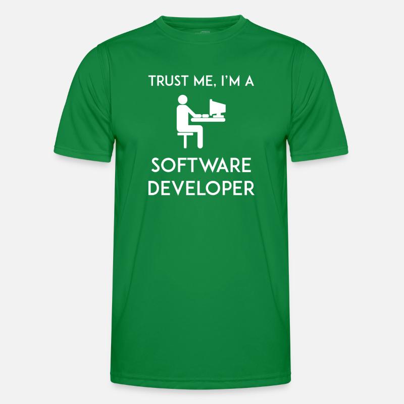 Vertrau mir, ich bin Softwareentwickler Männer Funktions-T-Shirt