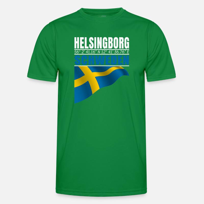 Helsingborg Männer Funktions-T-Shirt