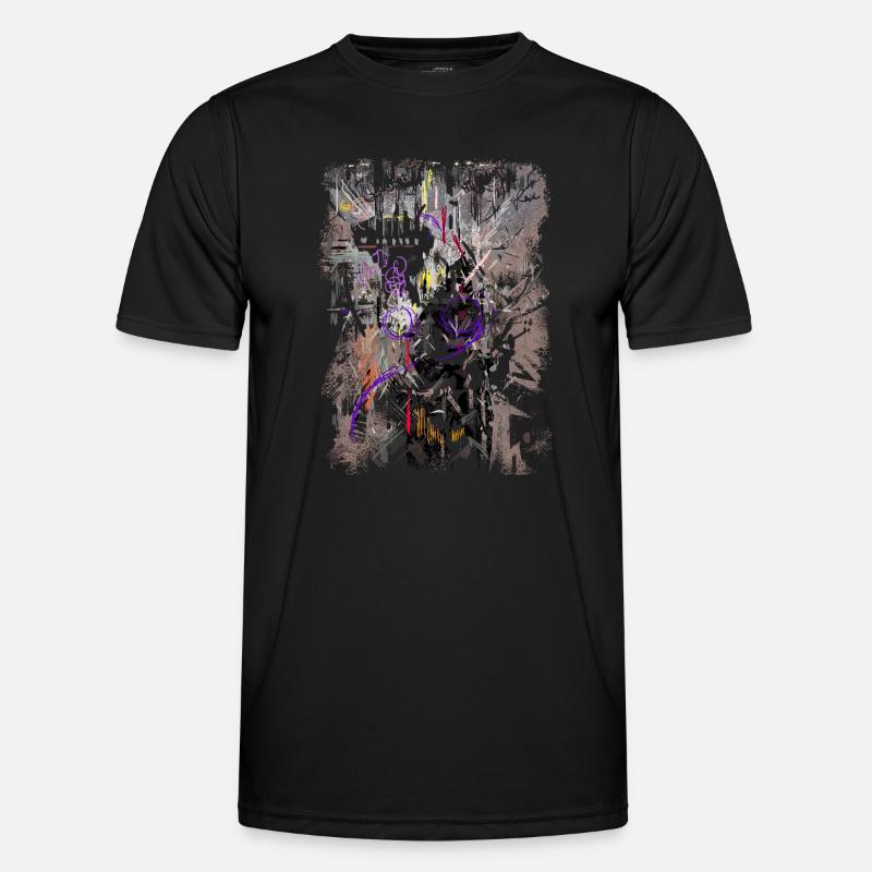 Abstract Texture Men's Functional T-Shirt