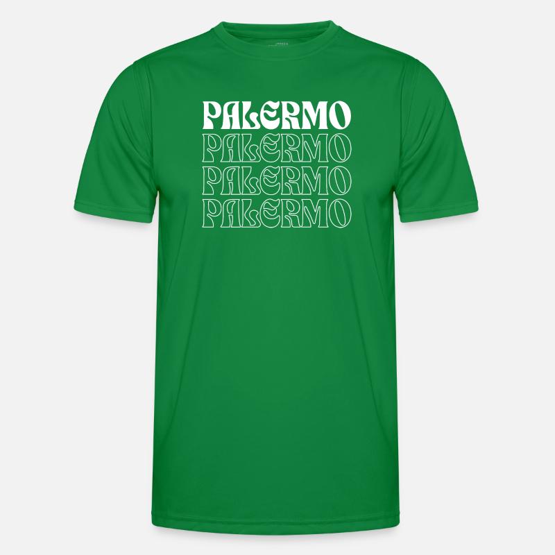 Palermo-Logo-Design Männer Funktions-T-Shirt