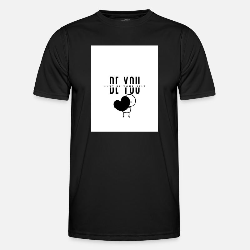 Sei du selbst Männer Funktions-T-Shirt