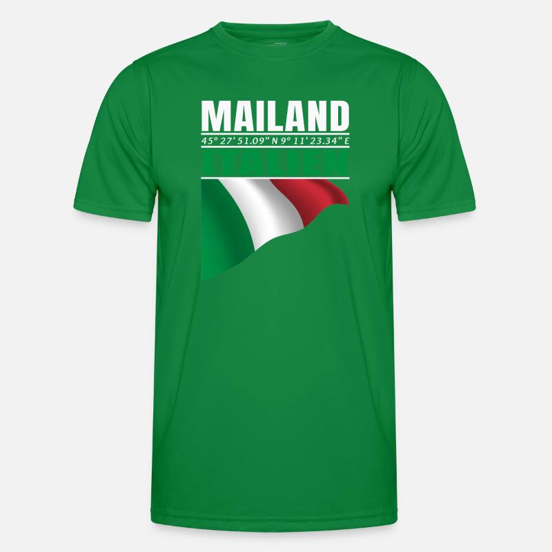 Mailand Männer Funktions-T-Shirt