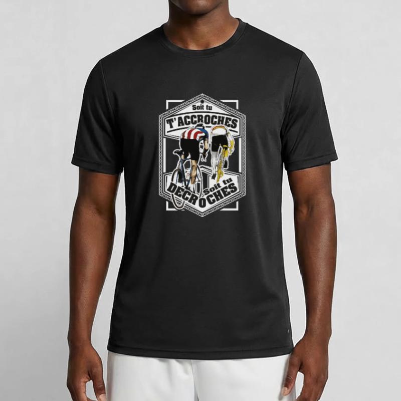 Hooks oder Stalls Cycling Männer Funktions-T-Shirt