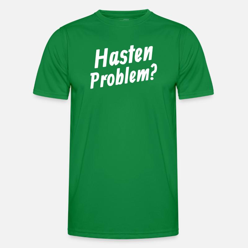 Hasten Problem Männer Funktions-T-Shirt