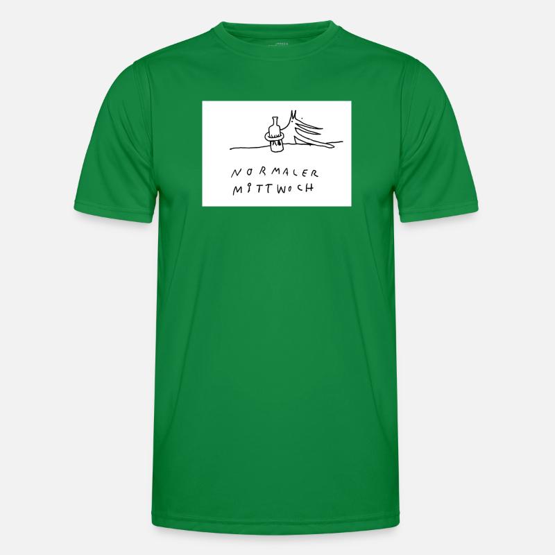 normaler_Mittwoch Men's Functional T-Shirt