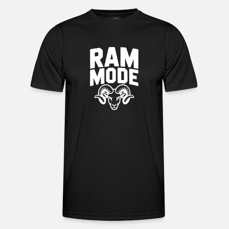 Ram Mode - Men's Functional T-Shirt - black