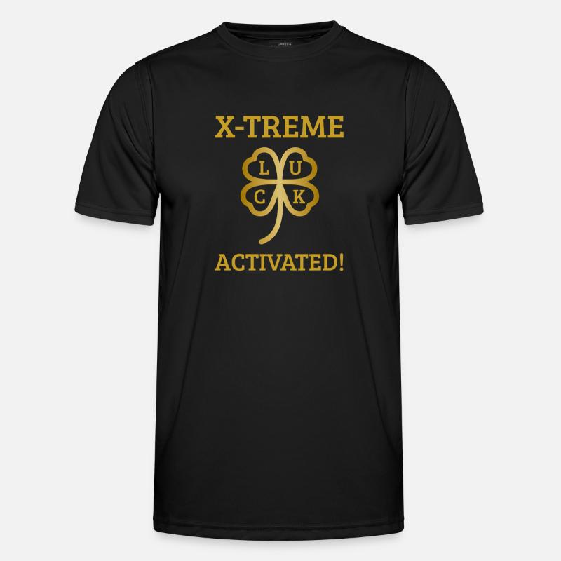 Xtreme Luck activé T-shirt sport Homme