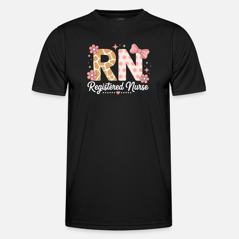 Krankenschwester Sprüche Krankenschwester Geschenk - Männer Funktions-T-Shirt - Schwarz