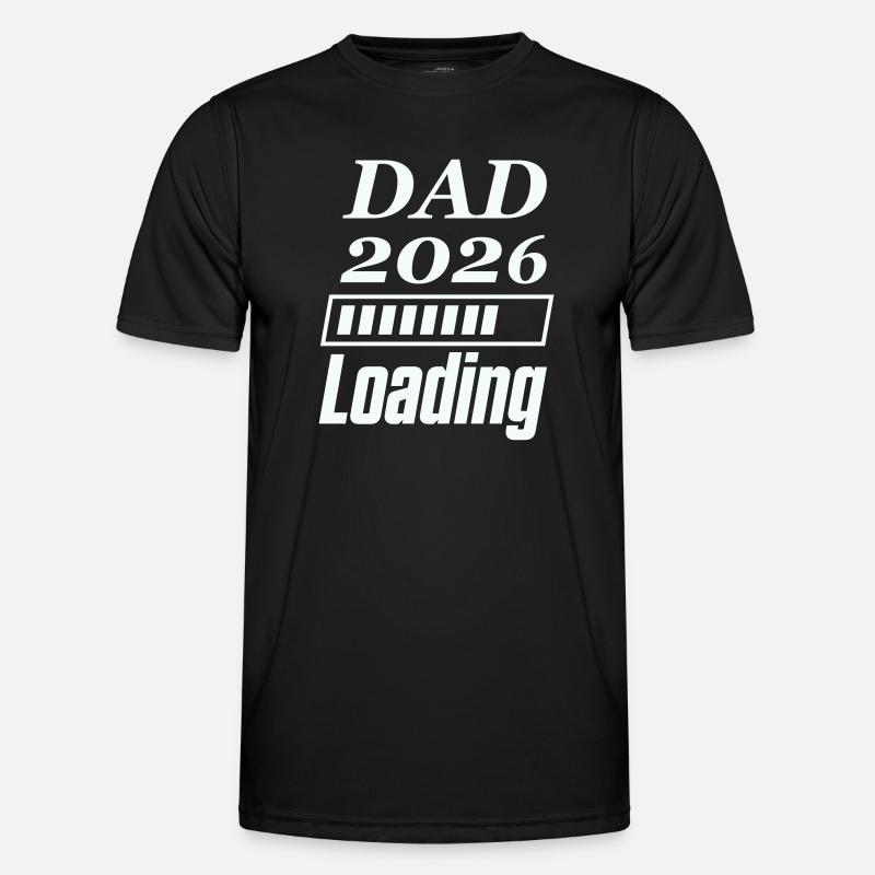DAD 2026 Loading - Men's Functional T-Shirt - black